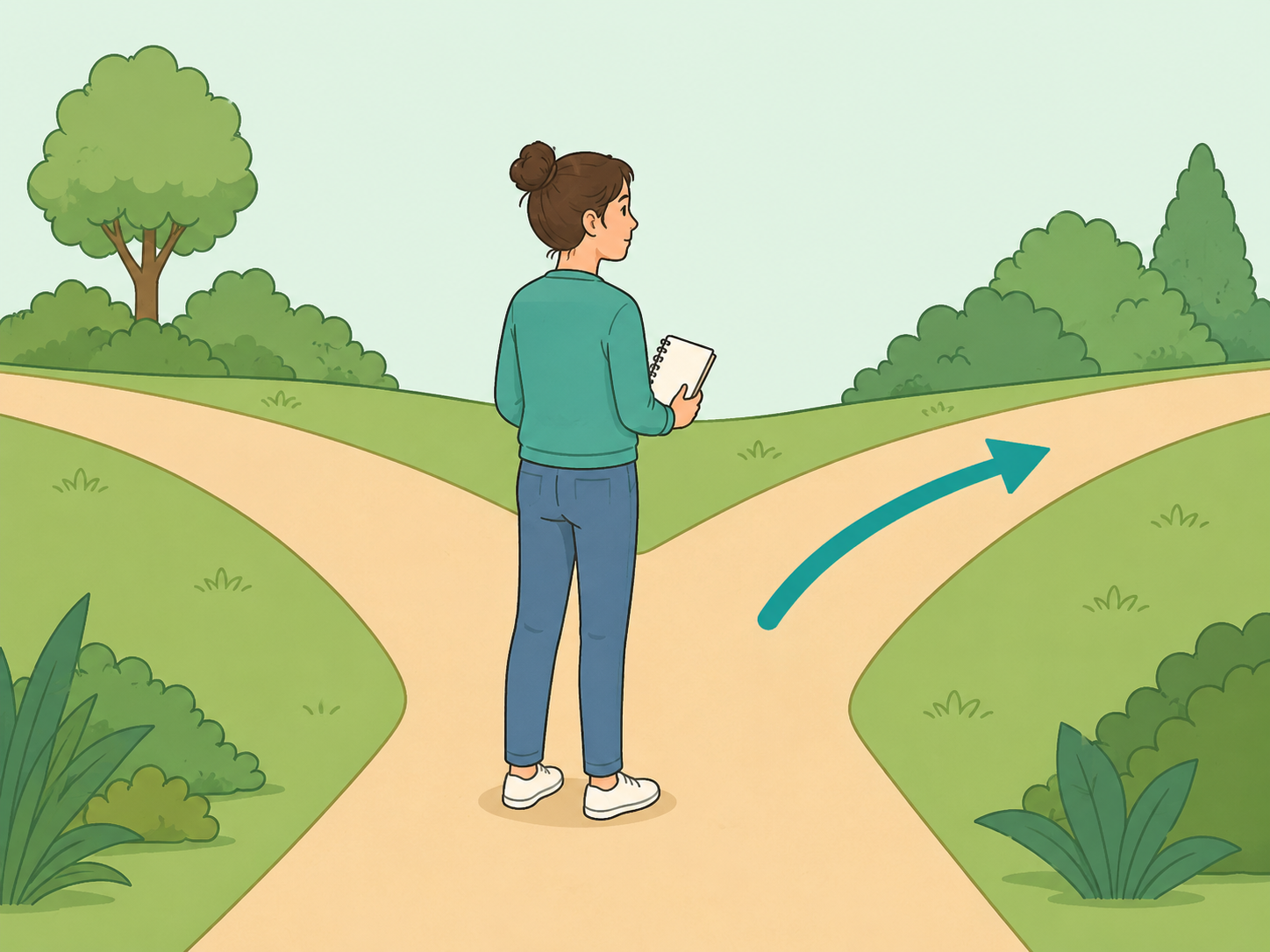 A person calmly deciding their next step after betrayal.