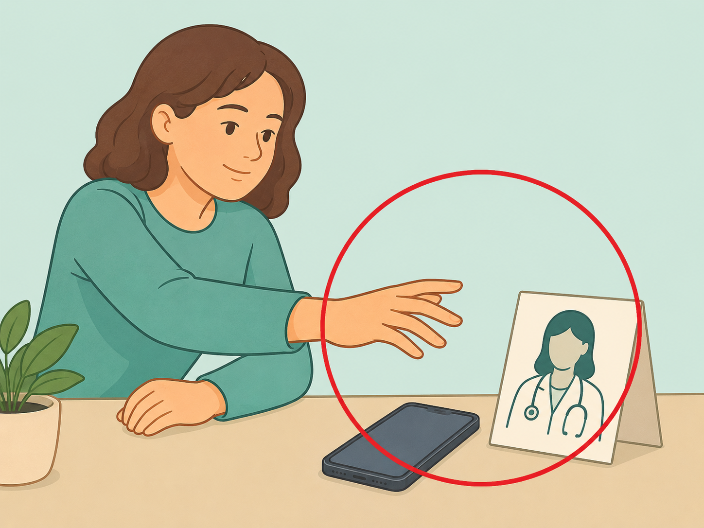 Person reaching out for professional help when grief feels overwhelming.