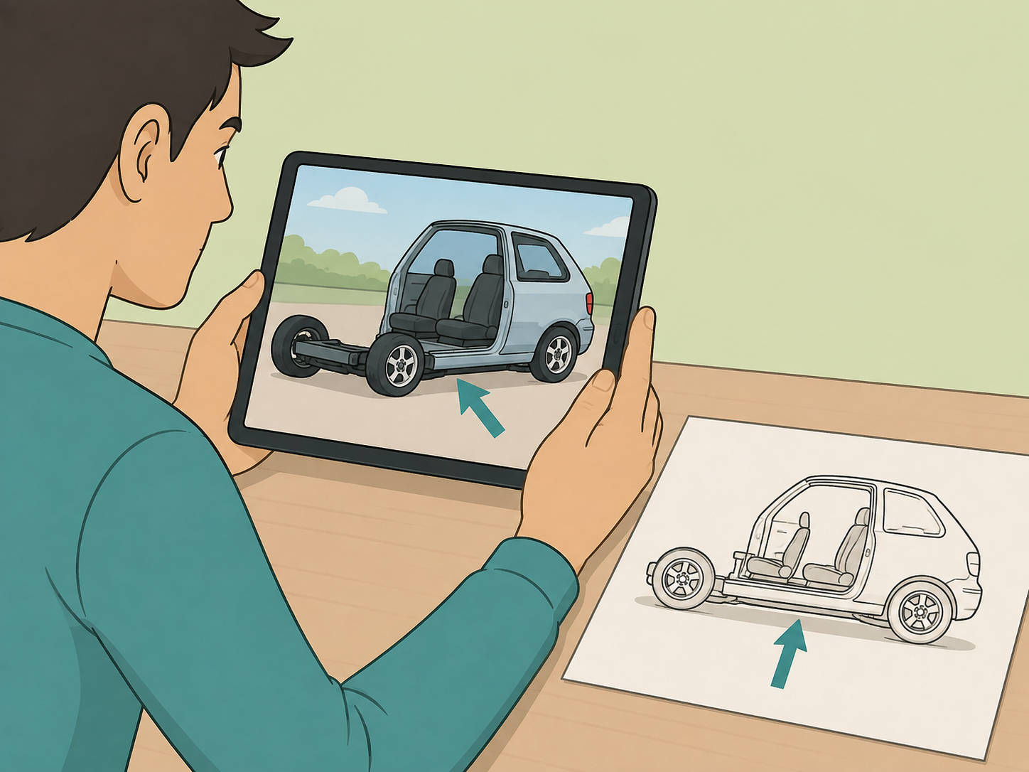 Person checking what a viral cut-down car build actually shows.