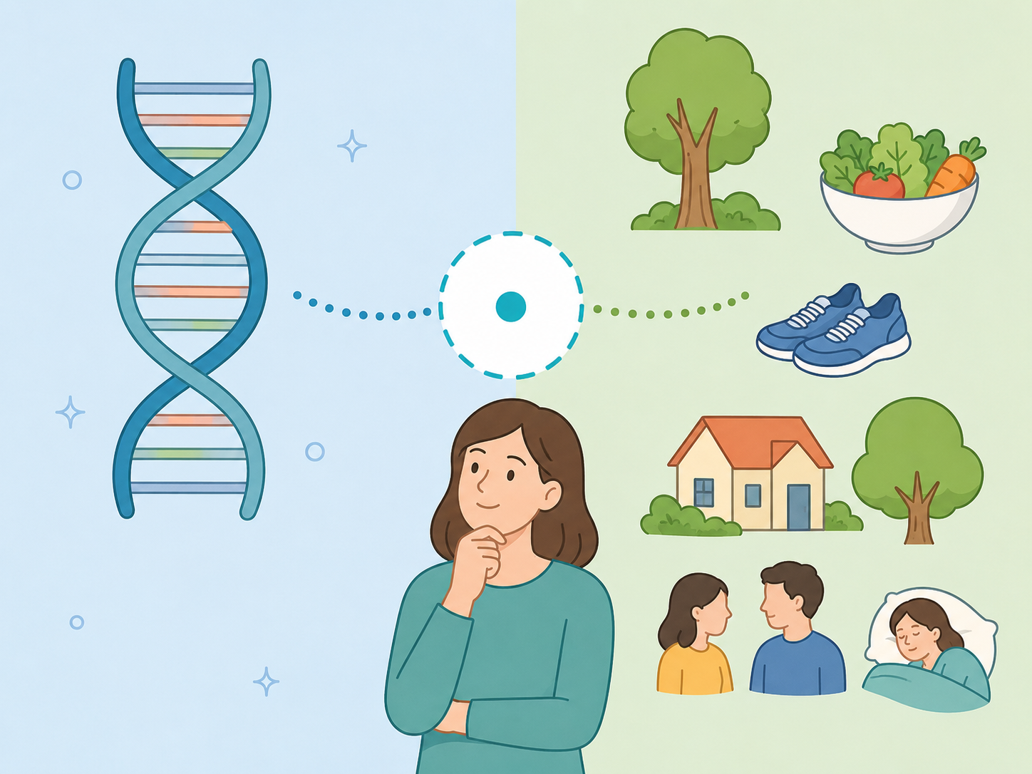 Genetic and environmental factors shown interacting in autism research.