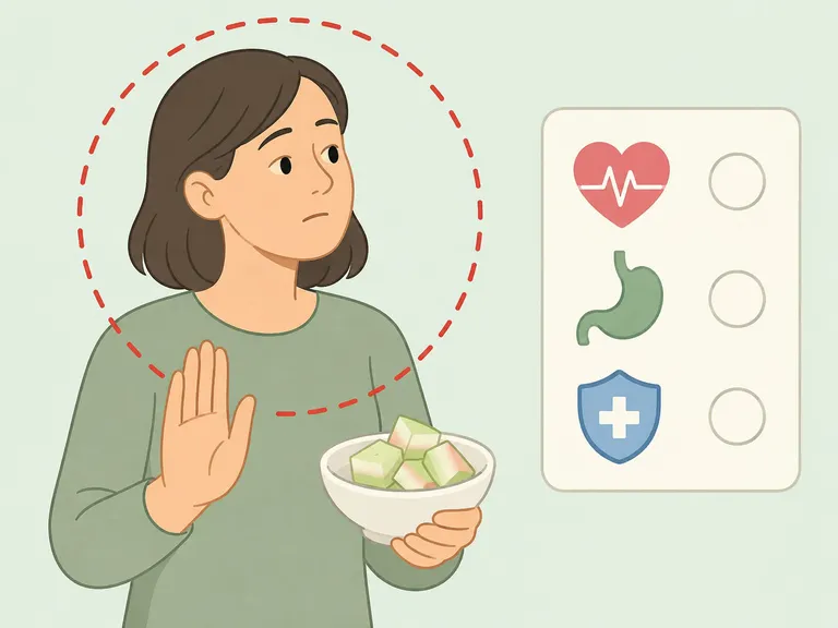 A person deciding whether watermelon rind is safe and comfortable for them to eat.