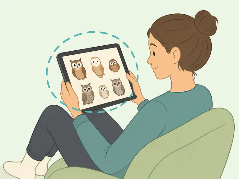 Person treating an owl quiz as light entertainment.