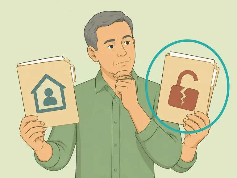 Homeowner checking whether an occupation is a squat or a tenant issue.