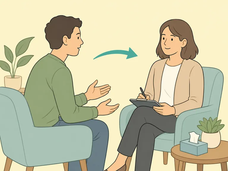 Person seeking professional support for distress about family estrangement.