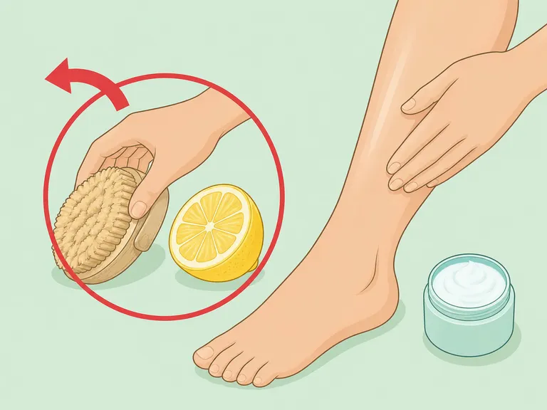 Harsh scrubs and acidic home remedies being avoided for white spots.